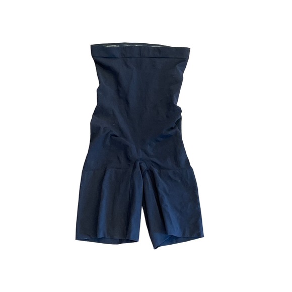 Spanx Sara Blakely Short  L Black High Waist Shapewear Tummy‎ Control - Picture 1 of 4